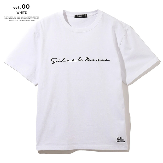 SILAS サイラス SCRIPT S/S TEE スクリプト ロゴ 半袖 Tシャツ 110242011023 / 2024SUMMER｜jeansstation｜10