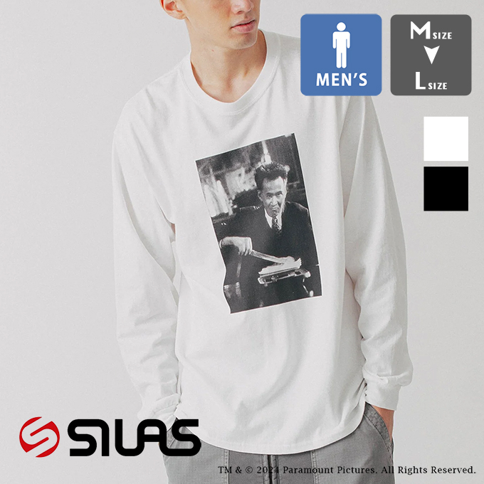 SILAS（サイラス） × BLACK RAIN L/S TEE × ブラックレイン 長袖 T