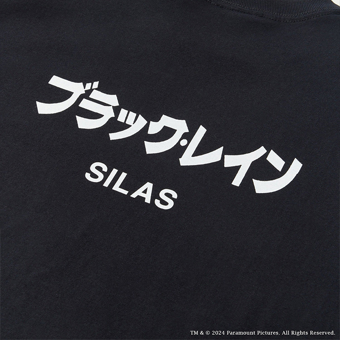 SILAS（サイラス） × BLACK RAIN L/S TEE × ブラックレイン 長袖 T