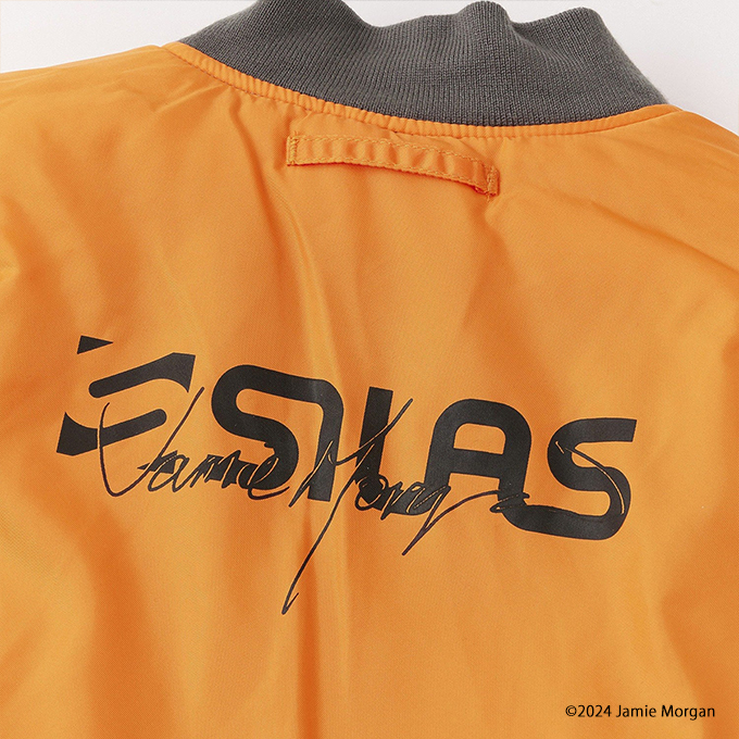 SILAS（サイラス） SILAS×JAMIE MORGAN MA-1 JACKET ジェイミー
