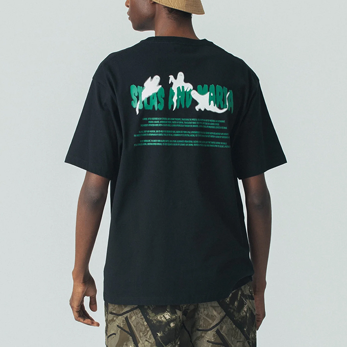 SILAS サイラス GHOST LOGO S/S TEE ゴースト ロゴ 半袖 Tシャツ