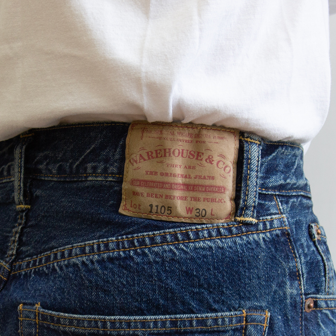 WAREHOUSE（ウエアハウス） ウェアハウス 2ND-HAND 1105 TAPERED JEANS