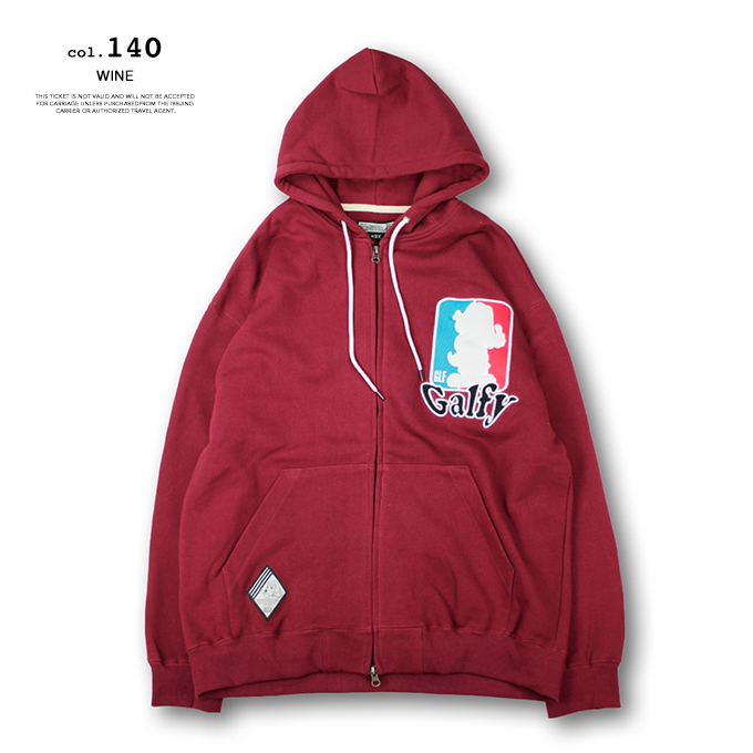 GALFY（ガルフィー） ガルドッグス ジップパーカー 133032 : ジーンズ