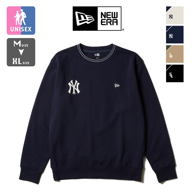 NEW ERA（ニューエラ） MLB Apparel リブライン クルーネック