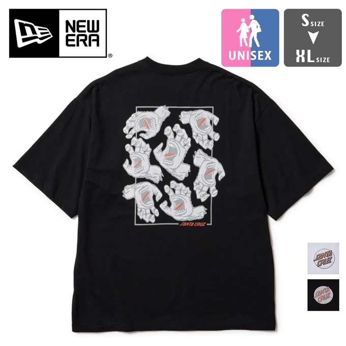 NEW ERA（ニューエラ） S/S オーバーサイズド コットン Tシャツ SANTA