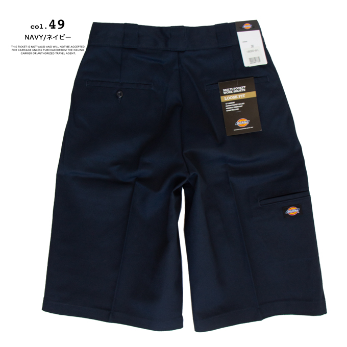 deaile 黒ジョーツ Dickies（ディッキーズ） ポケット TCツイル ワーク ショーツ 14562900
