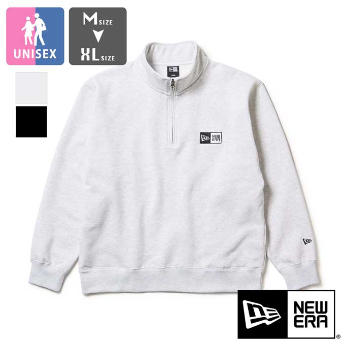 NEW ERA（ニューエラ） 裏起毛 オーバーサイズド スウェット ハーフ