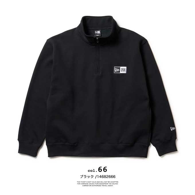 NEW ERA（ニューエラ） 裏起毛 オーバーサイズド スウェット ハーフ
