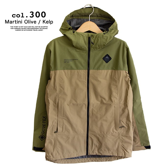 春SALE!!】【 BURTON バートン 】 Men's GORE-TEX Packrite Rain