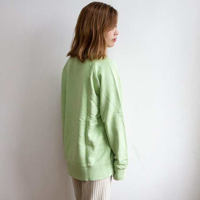 【 FRUIT OF THE LOOM フルーツオブザルーム 】 米綿 製品染め ラグランスリーブ スウェット　17864500 / 20AW