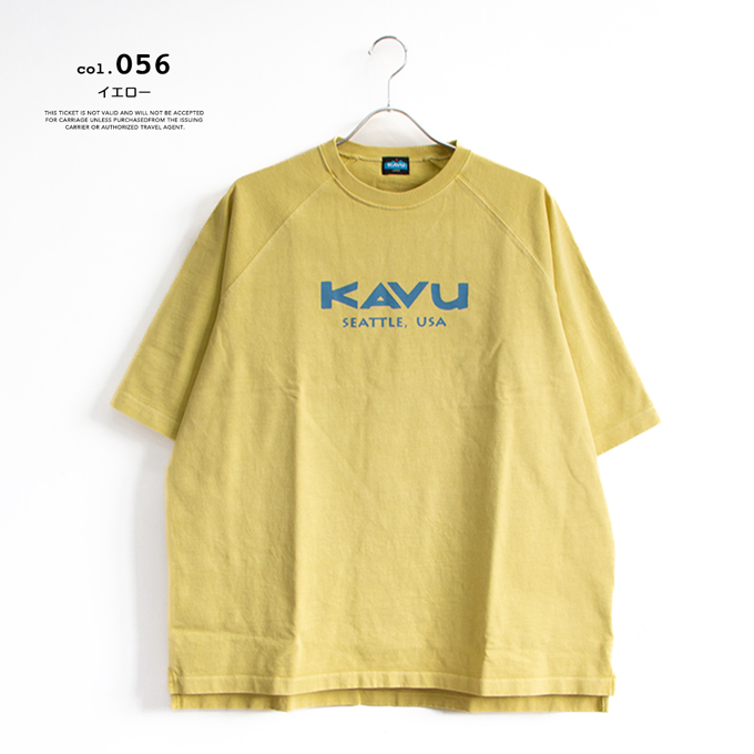 KAVU（カブー） S/S Heavy Weught T-shirts メンズ ヘビーウェイト T