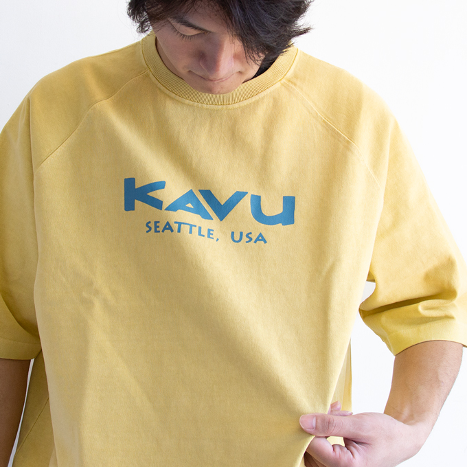 KAVU（カブー） S/S Heavy Weught T-shirts メンズ ヘビーウェイト T
