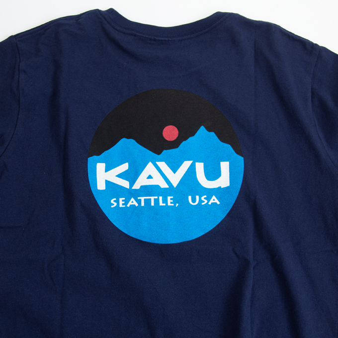 KAVU カブー マウンテンロゴ Tシャツ Mountain Logo Tee 19821829 / 23SS ※｜jeansstation｜03