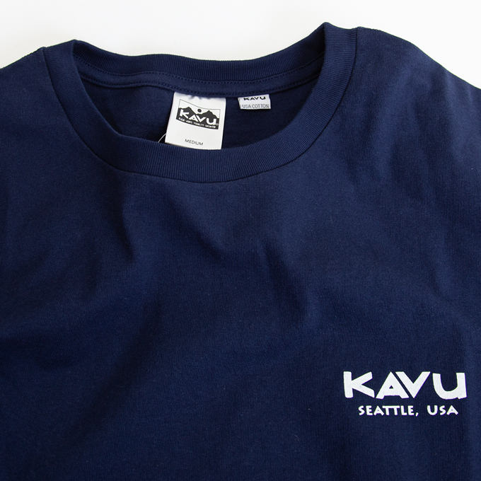 KAVU カブー マウンテンロゴ Tシャツ Mountain Logo Tee 19821829 / 23SS ※｜jeansstation｜04