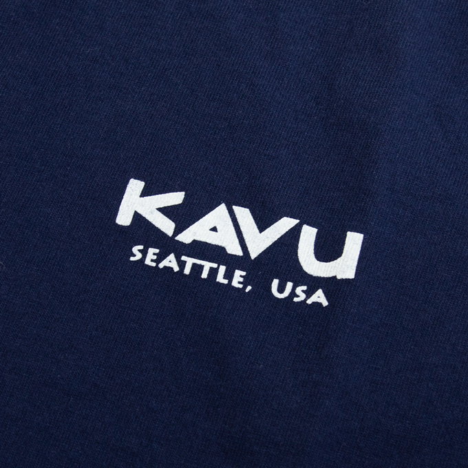 KAVU カブー マウンテンロゴ Tシャツ Mountain Logo Tee 19821829 / 23SS ※｜jeansstation｜05