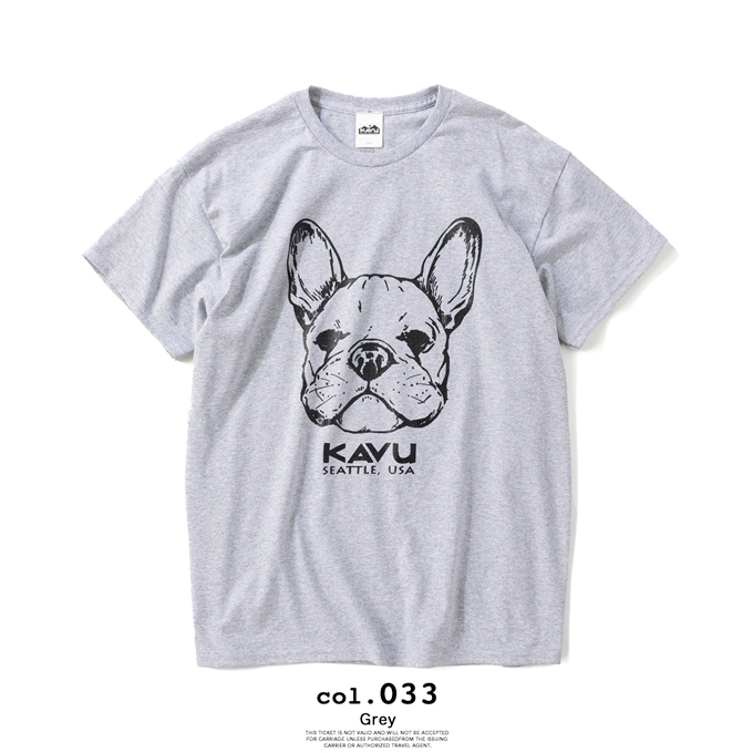 KAVU（カブー） Dog Tee ドッグ Tee 半袖 Tシャツ 19822052 / 2024SS