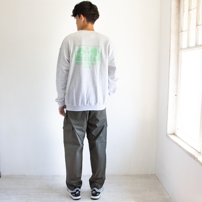 KAVU（カブー） Mens True Logo Sweat-shirts メンズ トゥルーロゴ