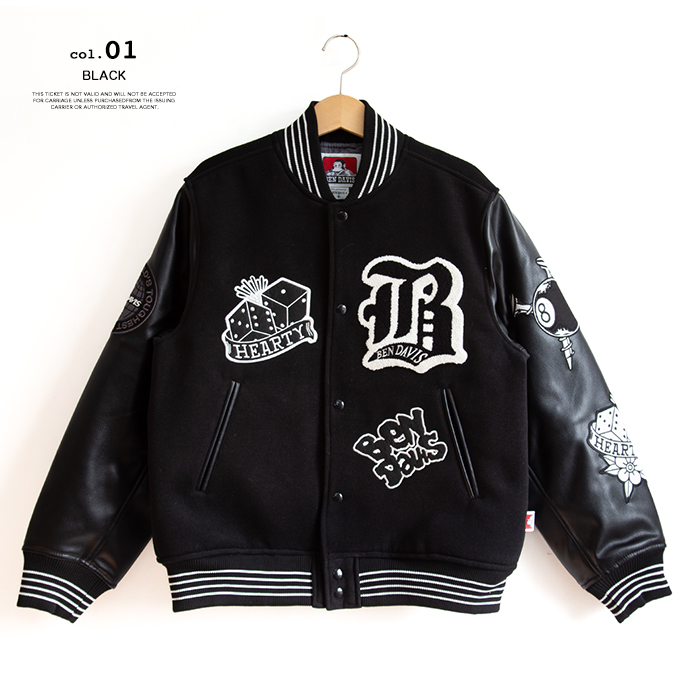 SALE!!】 BEN DAVIS ベンデイビス BD STADIUM JACKET ベンデイビス 