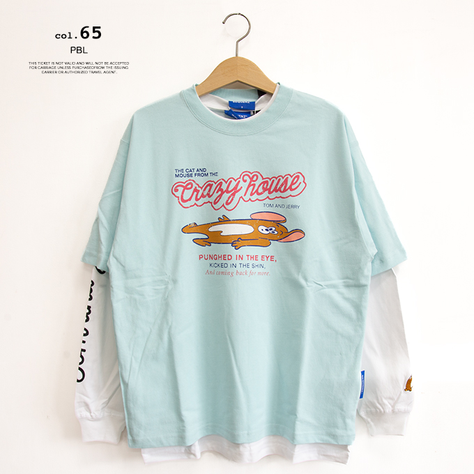 SEQUENZE SEQUENZ シークエンズ TJ VINTAGE LIKE TEE LAYERED