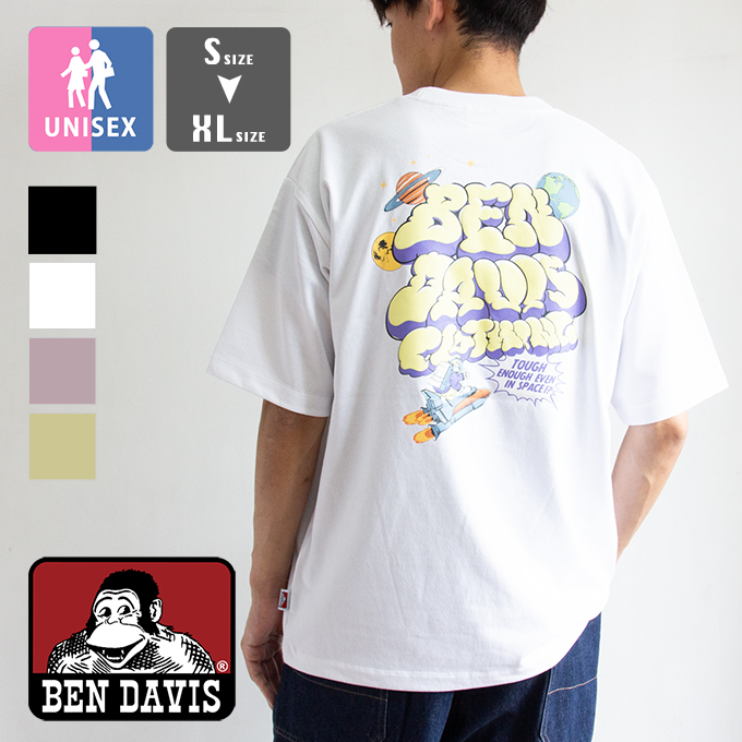 BEN DAVIS �x���f�C�r�X LAUNCH SMOKE TEE ���[���` �X���[�N ���A�v�����g ���� T�V���c 24580036 / 2024SUMMER