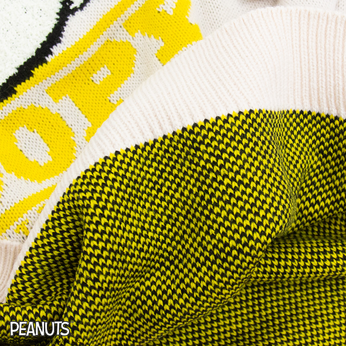 SEQUENZE SEQUENZ シークエンズ スヌーピー オーバーサイズ ニット