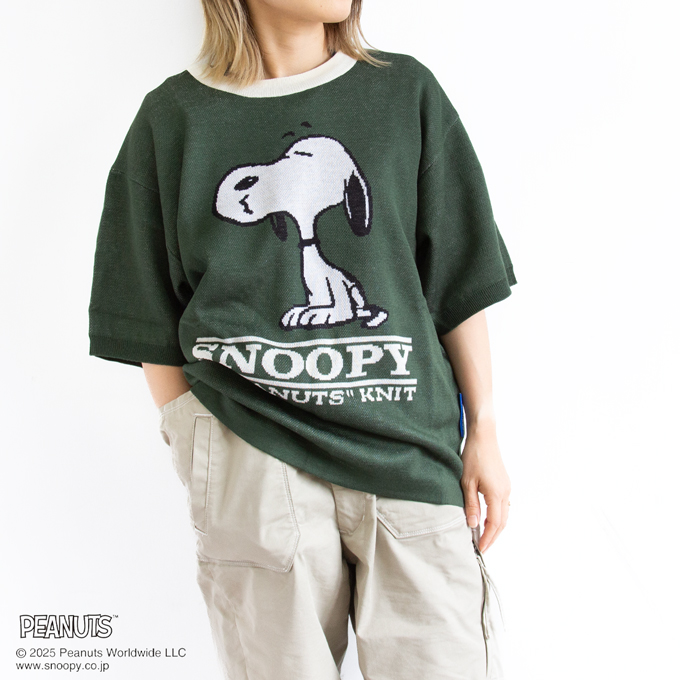 SEQUENZE SEQUENZ シークエンズ TP SNOOPY SUMMER KNIT スヌーピー