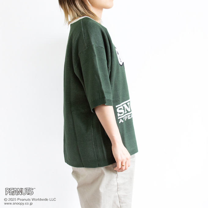 SEQUENZE SEQUENZ シークエンズ TP SNOOPY SUMMER KNIT スヌーピー