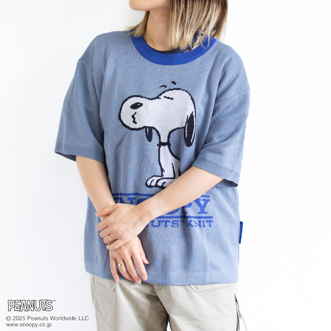 SEQUENZE SEQUENZ シークエンズ TP SNOOPY SUMMER KNIT スヌーピー