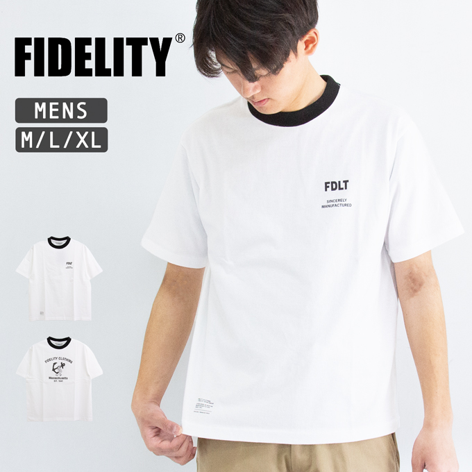 FIDELITY（フィデリティ） BACK TRIM TUBE TEE バック トリム チューブ