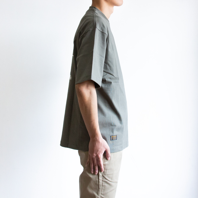 BEN DAVIS ベンデイビス BD LABEL EMB TEE ワイドシルエット