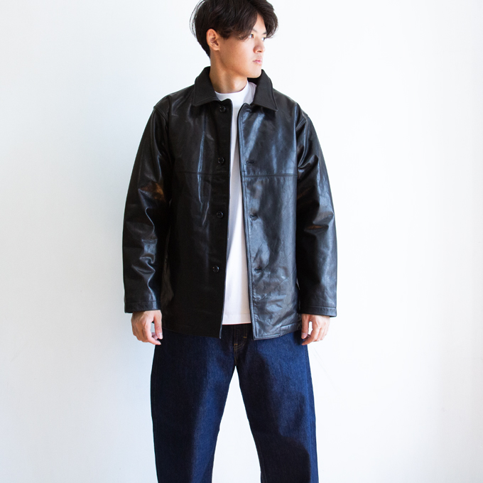 FIDELITY（フェデリティー） フィデリティ COW LEATHER CAR COAT