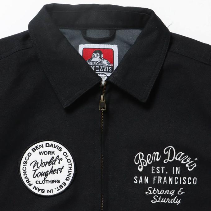チ*ク様 BEN DAVIS コットン ダックスーベニア ジャケット XL 楽天市場】BEN DAVIS ベンデイビス コットン ダック スーベニア