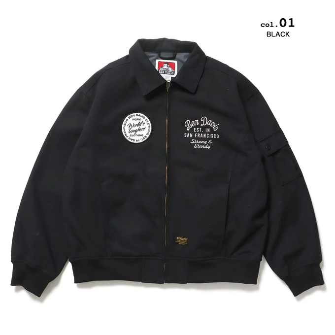 BEN DAVIS（ベンデイビス） コットン ダック スーベニア ジャケット