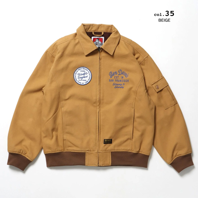 BEN DAVIS（ベンデイビス） コットン ダック スーベニア ジャケット