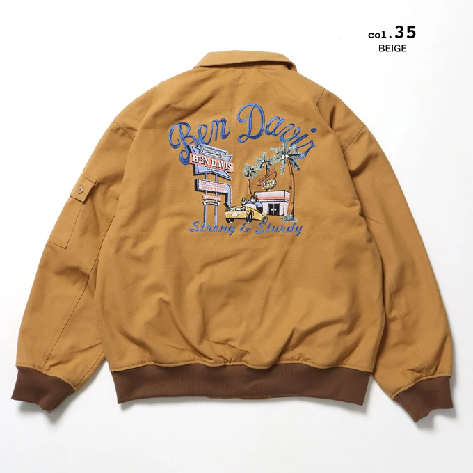 BEN DAVIS（ベンデイビス） コットン ダック スーベニア ジャケット