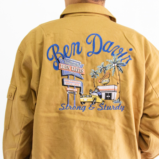 BEN DAVIS（ベンデイビス） コットン ダック スーベニア ジャケット