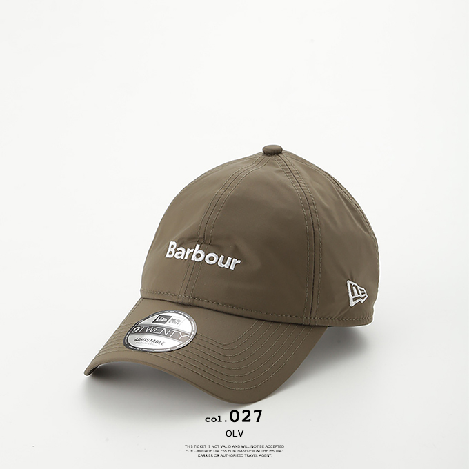 Barbour（バブアー） × NEW ERA × ニューエラ × New Era 9TWENTY CAP