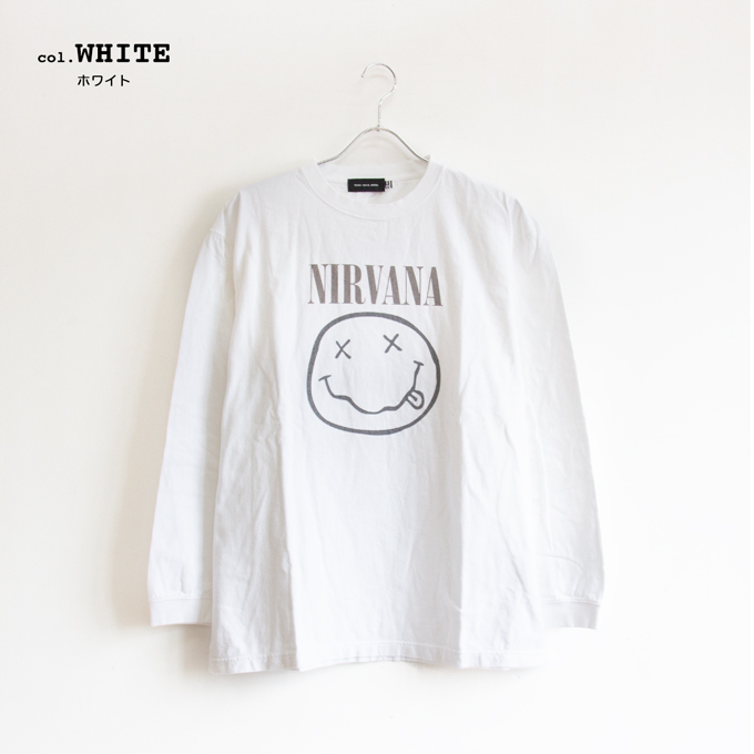 GOOD ROCK SPEED（グッドロックスピード） NIRVANA SMILE L/S T-SHIRTS