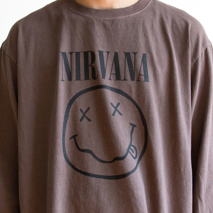 GOOD ROCK SPEED（グッドロックスピード） NIRVANA SMILE L/S T-SHIRTS
