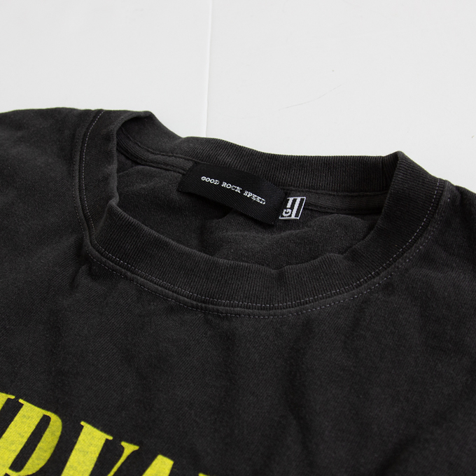 GOOD ROCK SPEED（グッドロックスピード） NIRVANA SMILE L/S T-SHIRTS