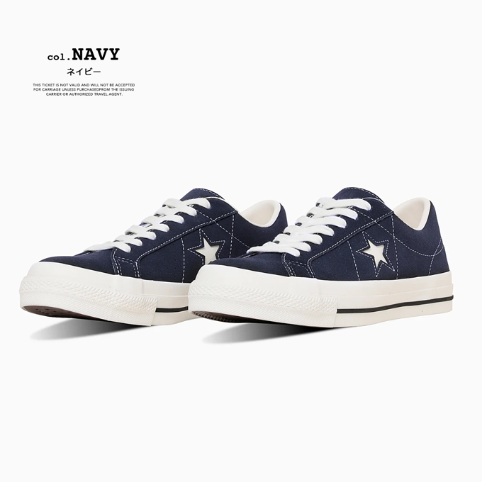 「 CONVERSE コンバース 」 ONE STAR SUEDE ワンスター スエード スニーカー 362008600 362008610 362008620 362008630 337020810 337024200 / ユニセックス スエード ローカット シューレース 定番 ONE STAR CONVERSE コンバース SUEDE ワンスター スエード スニーカー