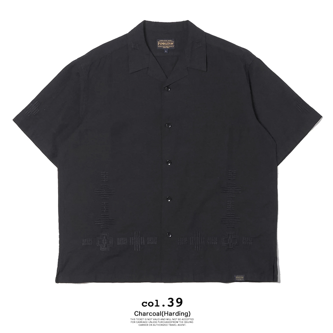 PENDLETON（ペンドルトン） エンブロイダリー オープンカラーシャツ