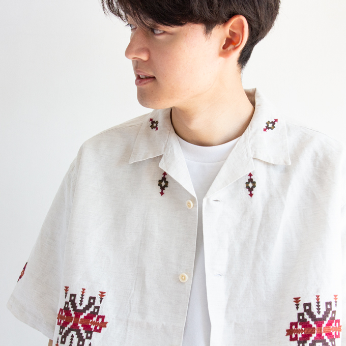 PENDLETON（ペンドルトン） エンブロイダリー オープンカラーシャツ