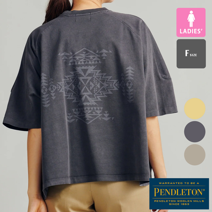 PENDLETON ペンドルトン ピグメント ダイ スプリット ラグランワイド Tシャツ 4275-6106 42756106 / 2024SS