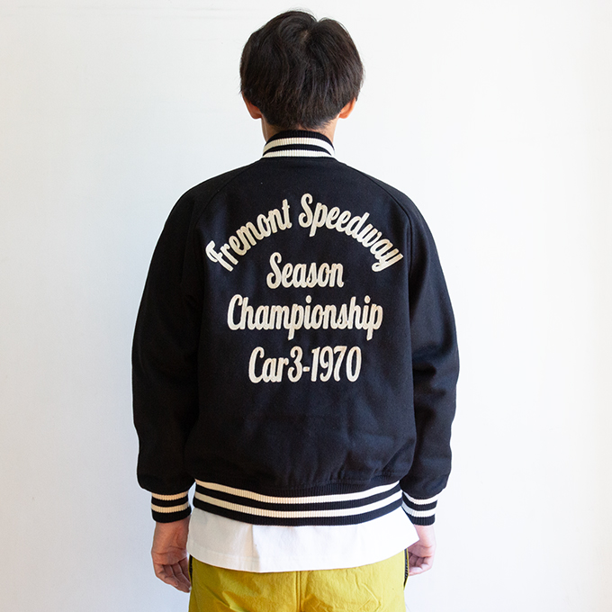 HOUSTON（ヒューストン） MELTON AWARD JACKET (FREMONT) メルトン