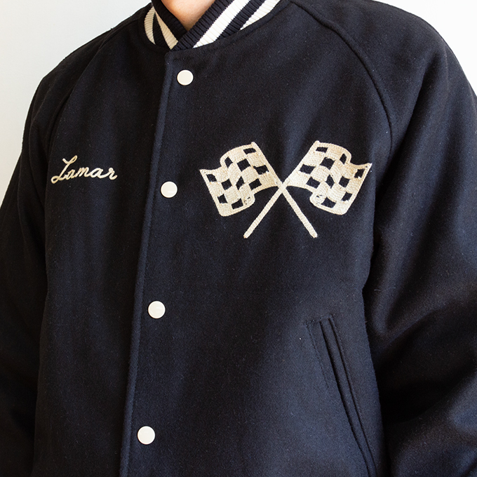 HOUSTON（ヒューストン） MELTON AWARD JACKET (FREMONT) メルトン