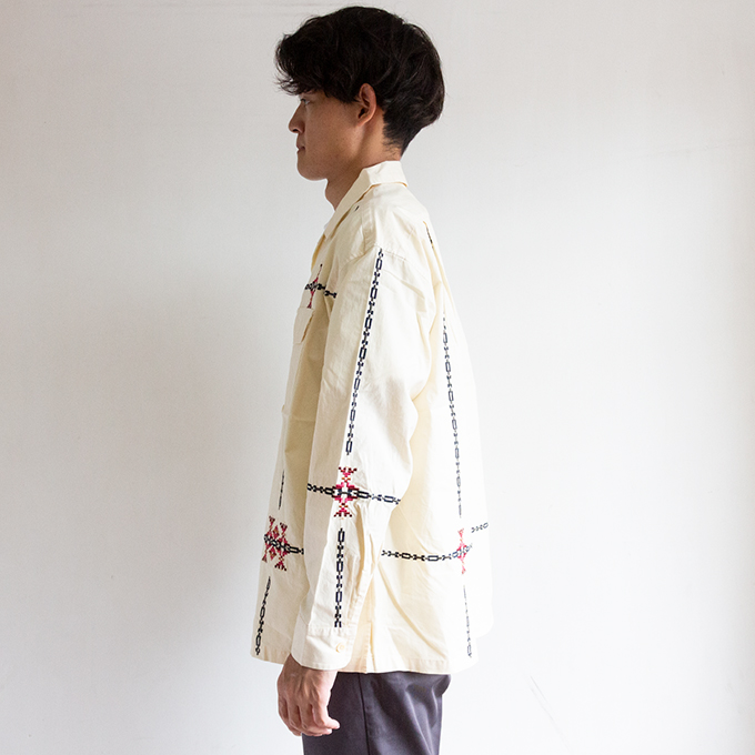 PENDLETON（ペンドルトン） Garment Dye EMB Open Collar Shirt