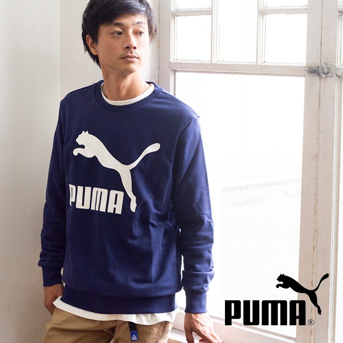 SALE!!】【 PUMA プーマ 】 CLASSICS LOGO クラシックス ロゴ クルースウェット 595892  :595892:ジーンズステーション Yahoo!店 - 通販 - Yahoo!ショッピング