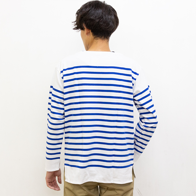 「 ORCIVAL オーシバル 」 Men's Rachel Basque Shirt メンズ ラッセル バスク シャツ 6101 / オーシバル オーチバル バスクT ボーダーT 長袖 ボートネック マリンシャツ カットソー メンズ フランス製 2025AW ORCIVAL（オーシバル） Men's Rachel Basque Shirt メンズ ラッセル