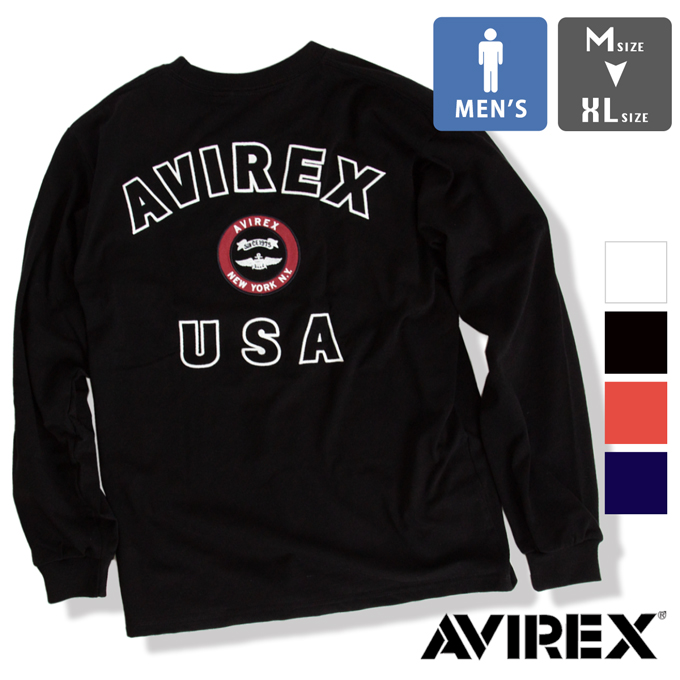 AVIREX（アヴィレックス） アビレックス ヴァーシティー ロゴ ロング
